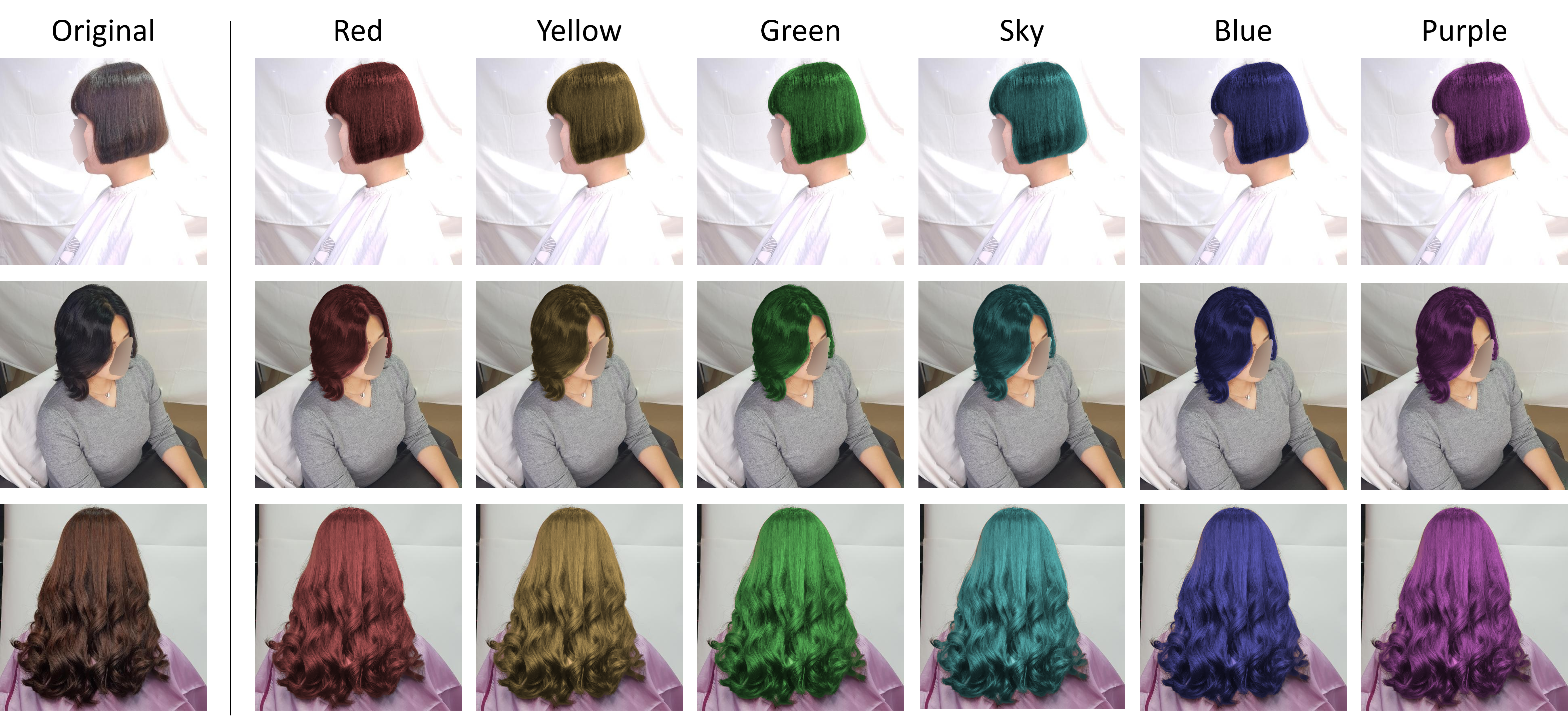 K-Hairstyle: A Large-scale Korean hairstyle dataset for virtual hair editing  and hairstyle classification